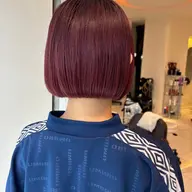 暖色系カラー+カシミアトリートメント　（ブリーチは対象外）