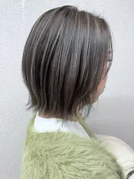 💎こだわりたっぷり💎カット+コントラストハイライト(白髪ぼかし可能)