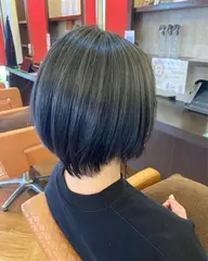 縮毛矯正＋カット＋ダメージレストリートメント