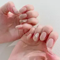 パラジェル🥰🌈オフなし🌈ワンカラー、カラグラ、ラメグラ（片手一本ずつストーンアート）