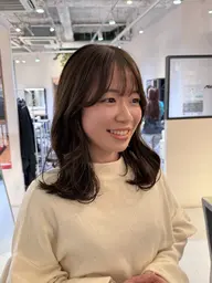 🌈カット➕カラー🩷💛🥣⚠︎長さにより料金変動ございます🙇‍♀️