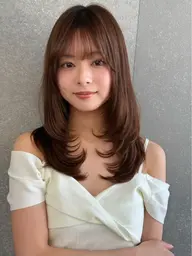 ✨カット＋透明感艶カラー＋ダメージ補修3stepトリートメント✨　平日限定メニュー