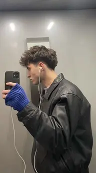 【💈Men’s perm model】カット➕パーマ➕シャンプートリートメント⚠️希望のスタイルの送付必須です！