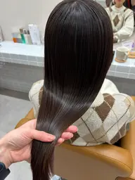 縮毛矯正+ヘアエステ🫧