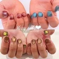 【メンズネイル】大人気マグネットワンカラー