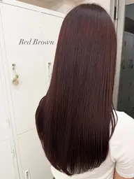 🌍髪質改善ストレート+ワンカラー+水素3stepトリートメント+整えカット🌍
