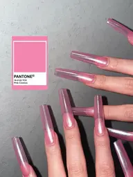 【mirror/aurora】チップ長さだし+ミラーネイル/オーロラネイル