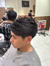 ✨初パーマにもおすすめ✨フェザーパーマ💠➕メンズカット