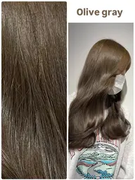 ⭐️オープン記念⭐️🫶ブリーチなし🫶透明感Wカラー＋似合わせカット＋髪質改善トリートメント19690円→15400円