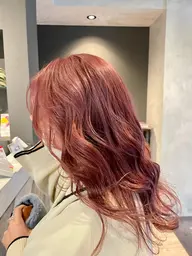 《✨minimo限定✨》ケアブリーチ使用【全頭ブリーチ＋カラー】＋トリミングカット✂︎