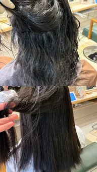 縮毛矯正モデル