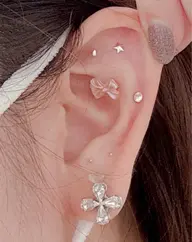 Valentine'sDay似合わせ耳ツボジュエリー☆