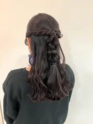 U24️🫧ヘアセット🎀 ʚ パーティーライブ 推し活 結婚式にɞ