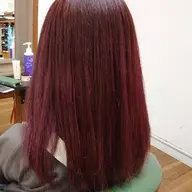 カット & 目の前で調合するオーダーメイドカラー、暖色系もOK&マイフォースカスタマイズ美髪トリートメント