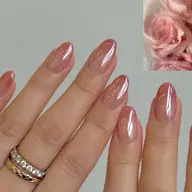 グラデーションにちゅるちゅる🫧オーロラネイル🩰🌹