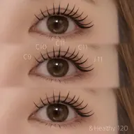 【U25】🩷LEDグルー変更無料🩷フラットラッシュ120本+アンドヘルシー(オフ無料)