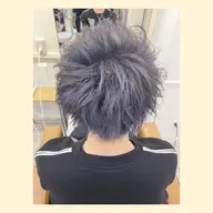 🌈メンズ限定❤️ケアブリーチ込み❤️【カット×Wカラー×トリートメント×アイロンセット】