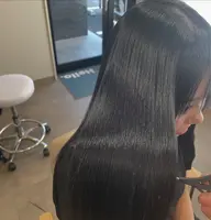 髪質改善ストレート＋カット＋システムケアトリートメント