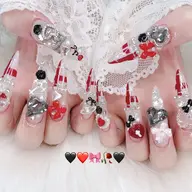 チップ長さだしスカルプ🩷4本つけ放題🩷シンプルコース