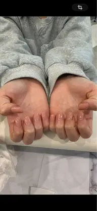 ワンカラーネイル💅✨（オフなし、長さだしなし）