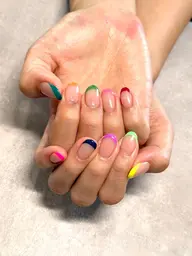 王道フレンチネイル💅ベース追加🆗