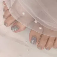 【4月限定】フットワンカラー¥3000       料金込み【他店オフ無料•フットバス付•マグネットもok】ミニモ限定