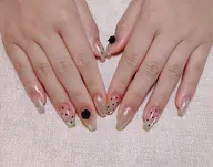 限定❣️ 自爪時間内6本程度までデザイン、その他4本ワンカラー、シール、スートン、パール全部ok