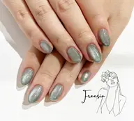 【オフ無し】マグネットネイル￥6500