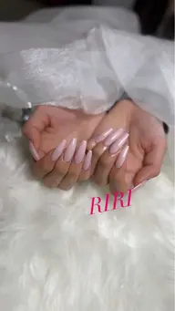 チップ長さだし オフ込みワンカラー またはラメグラデMサイズ