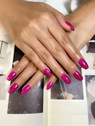 [新規様]マグネット、フラッシュ/グラデーション(オフ込み、甘皮ケア、保湿ケア付)