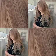 【ミニモ限定❣️】ブリーチ+”髪質改善″艶カラー+トリートメント✨