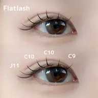 🫧最高級フラットラッシュ80本 ¥5.200→¥4,200【他店リペア可/ミニモ限定価格】