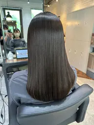 髪質改善ケアカラー＋韓国風カット＋TOKIO超音波トリートメント