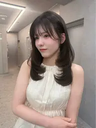 🩶【染めるだけで髪質改善】カット+カラー+水素パウダー+選べるTR