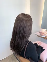 📍透明感カラー🫧(ブリーチなし)