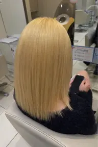 【当日予約OK👌】ブリーチ2回ダブルカラー+5stepトリートメント付き