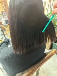 縮毛矯正+トリートメント