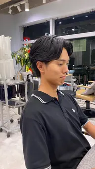 🌀メンズパーマ　menu/水パーマ＋カット付き✂︎