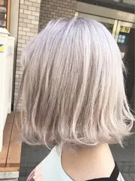 カット➕ダブルカラー➕イイスタンダードトリートメント✨（ロング料金なし、ブロー料金なし）