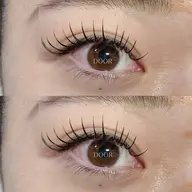 【🌟LEDエクステ🌟】フラットラッシュ120本🩵 束感仕上げ🩵オフ無料🫧