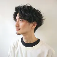 【メンズ】メンズカット+メンズパーマ12500円