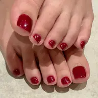 【オフなし】フットシェラックワンカラーもこもこ泡マッサージ付き🫧