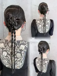 【口コミキャンペーン‼️】🎗️ヘアセット🎗(成人・卒業式ヘア対応不可)