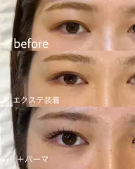 ‘ご新規様‘マツエク×マツパ【＆healthy 】オフ込み120本