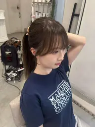 【初回限定】前髪顔まわりカット+超音波TR ¥4,900