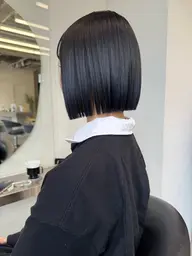 全頭縮毛矯正🌀モデル(2stepトリートメント付)✨️※補足説明をお読みください