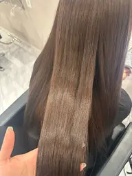 《ダメージ軽減💭ྀི》ブリーチなしダブルカラー+さらさらトリートメント🫧