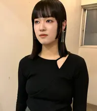 ( ロング料金なし🥯) バングカット+カラー + 2stepトリートメント ¥8.500