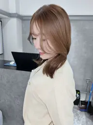 【ミニモだけの特別価格👀】ブリーチなしWカラーで赤みなし🫧