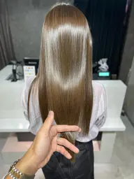 🤗【やればやるほど映える水素髪質改善】🤗★濃度極艶カラー+（水素トリートメント）